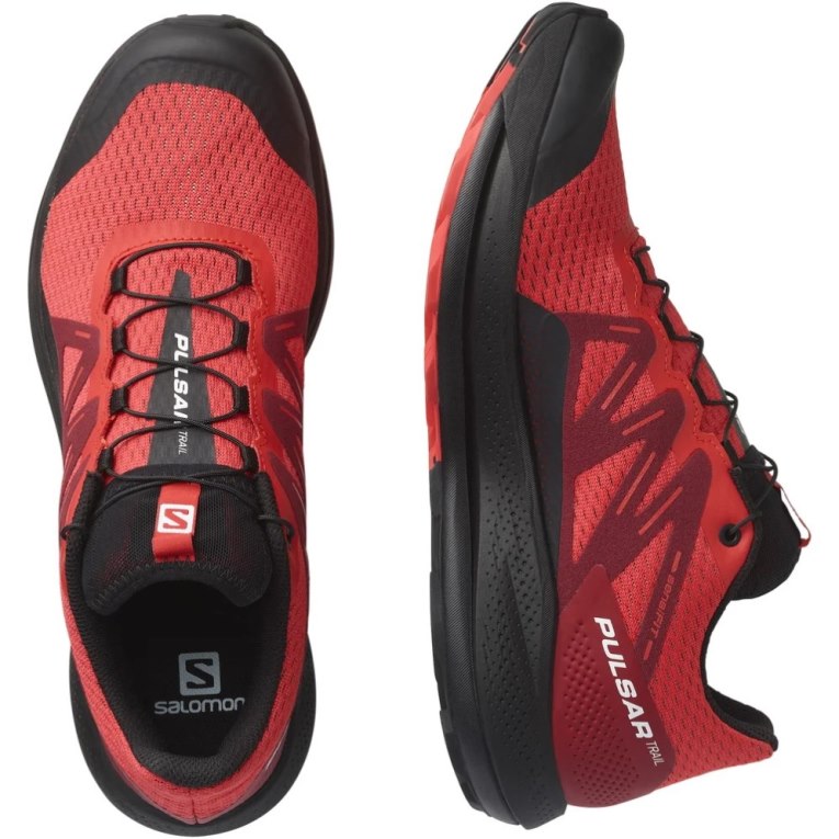 Tenis Para Trail Running Salomon Pulsar Hombre Rojos | MX ILQM581